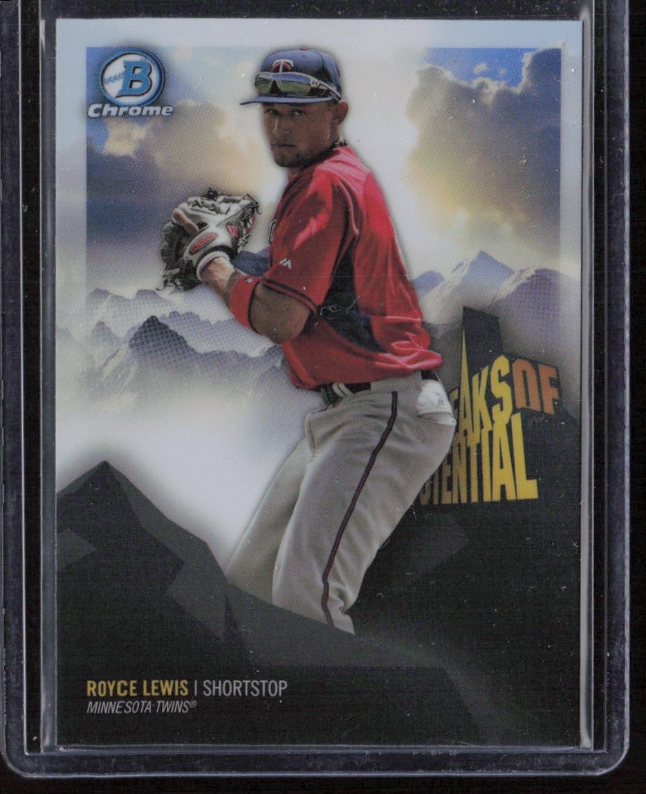 2018 Bowman Chrome #PP-RL Royce Lewis Peaks of Potential