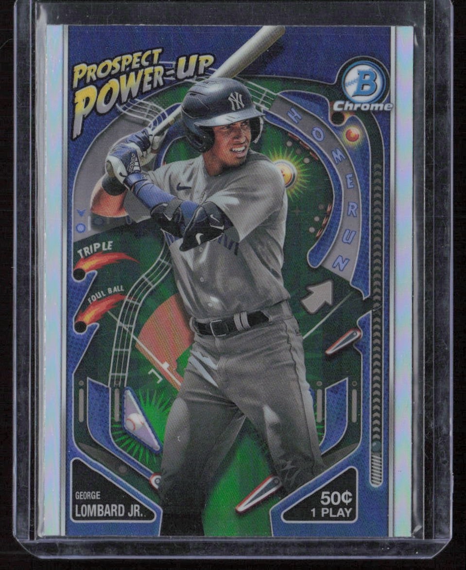 2024 Bowman Chrome Prospect Power-Up #PP-17 George Lombard Jr.