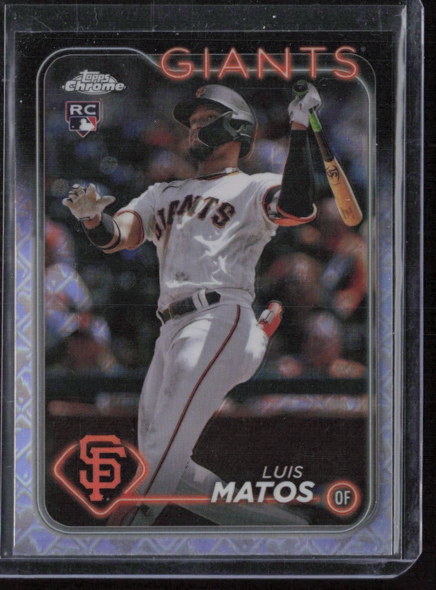 2023 Topps Chrome #270 Luis Matos Logofractor