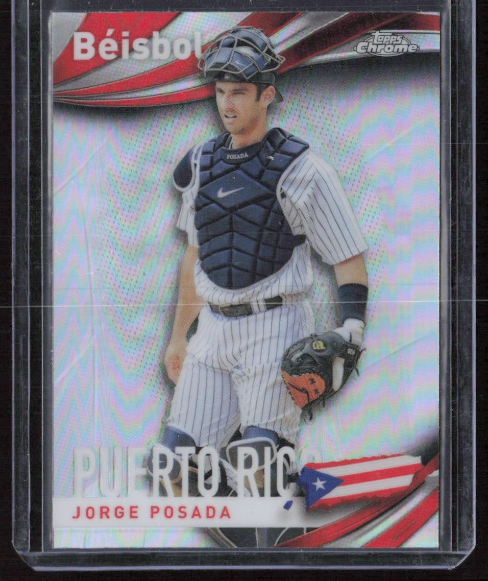 2021 Topps Chrome #B-9 JORGE POSADA Beisbol