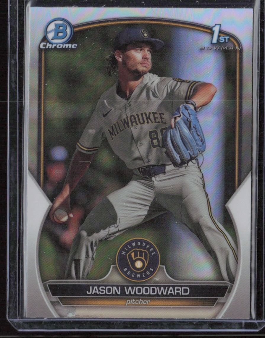 2023 Bowman Chrome #BDC-97 Jason Woodward Refractor