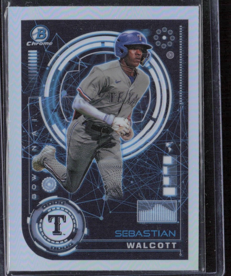 2024 Bowman Chrome #BAI-12 SEBASTIAN WALCOTT AI