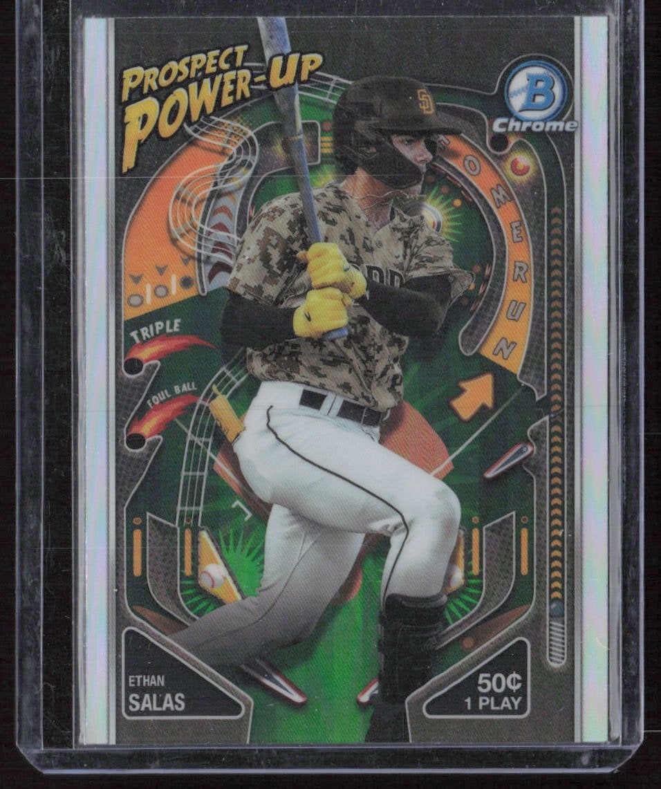 2024 Bowman Chrome #PP-11 ETHAN SALAS Prospect Power-Up