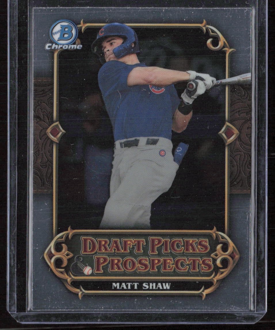 2023 Bowman Chrome Draft Picks & Prospects #DPP-8 Matt Shaw