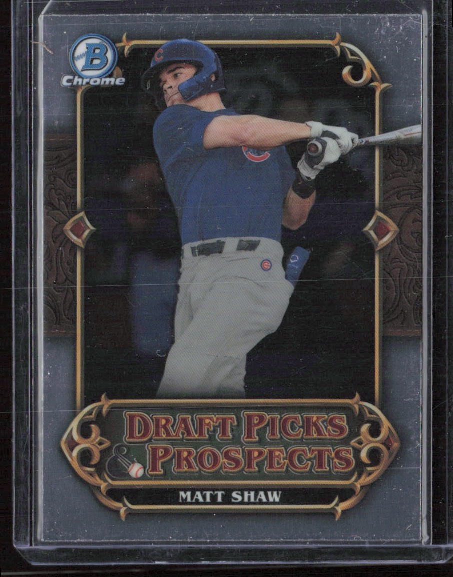 2023 Bowman Chrome Draft Picks & Prospects #DPP-8 Matt Shaw