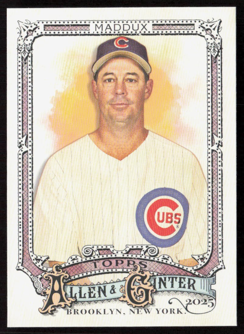 2025 Topps Allen & Ginter #41 Greg Maddux