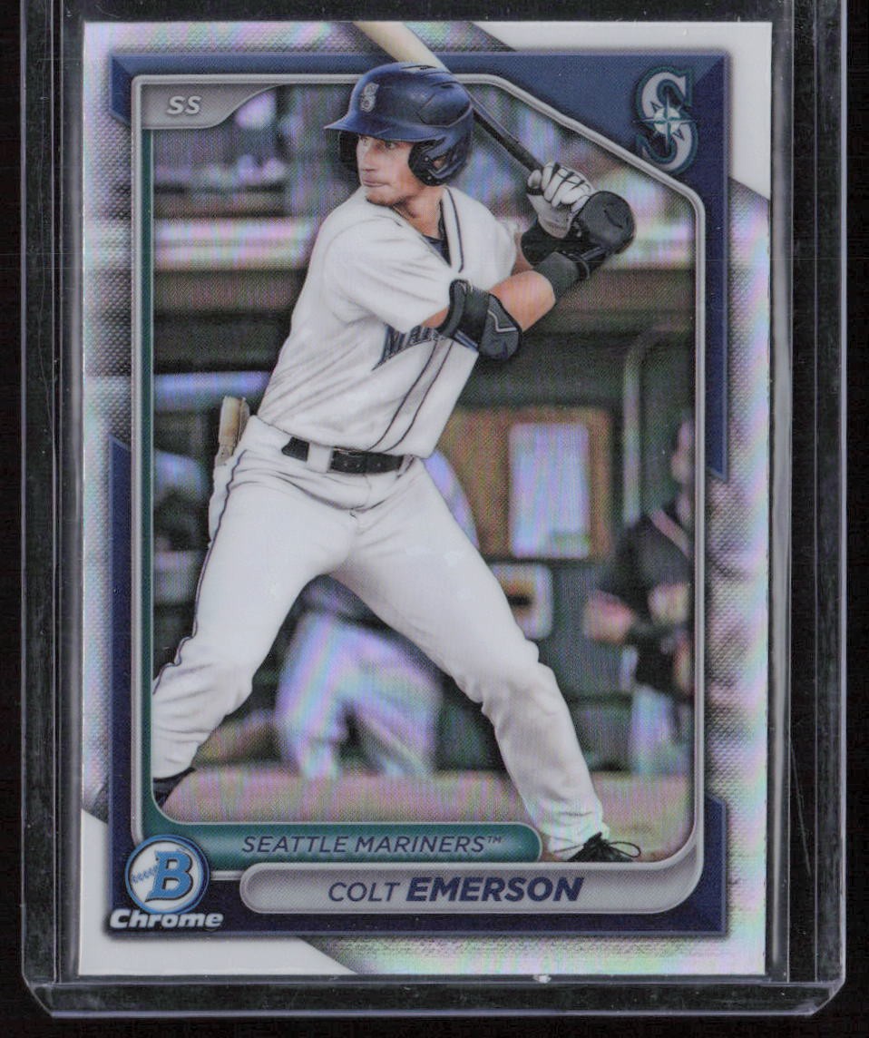 2024 Bowman Chrome #BDC-15 Colt Emerson Refractor