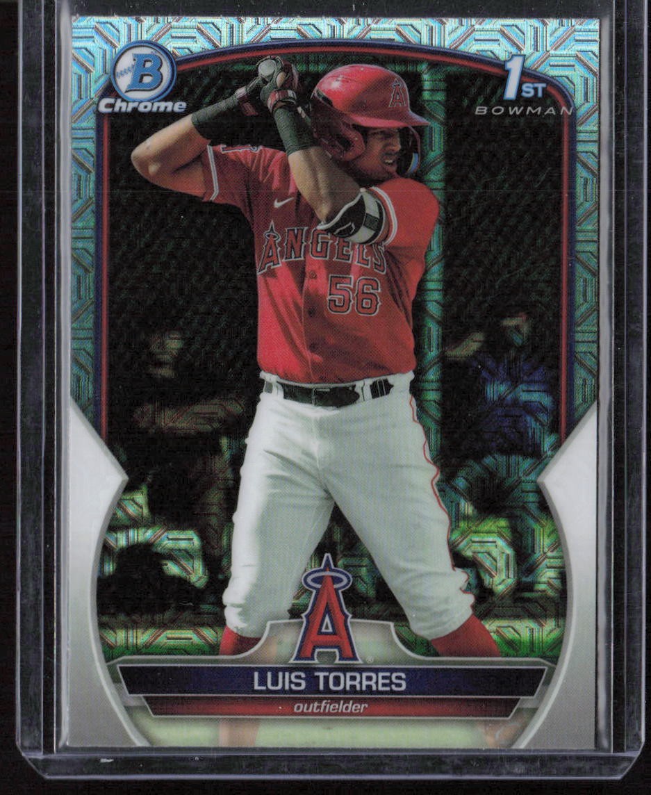 2023 Bowman Chrome #BCP-155 Luis Torres