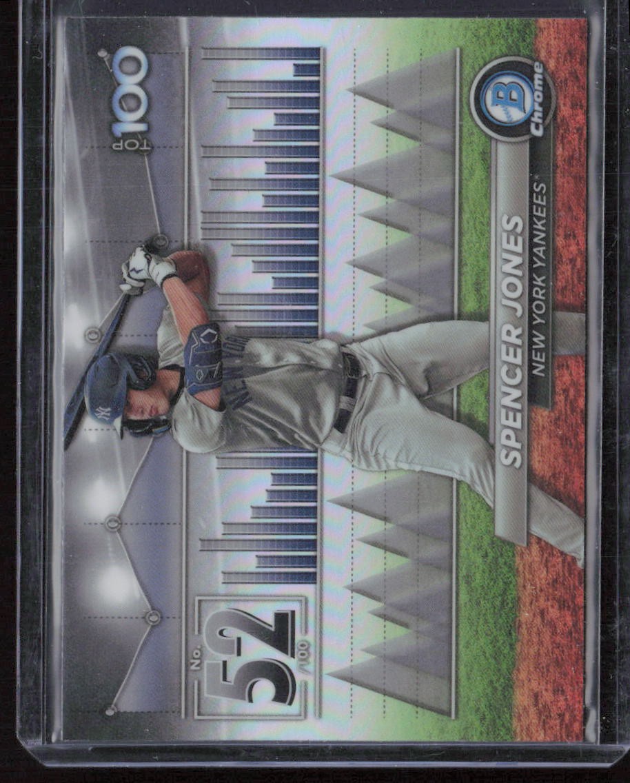 2024 Bowman Chrome Top 100 #BTP-52 Spencer Jones