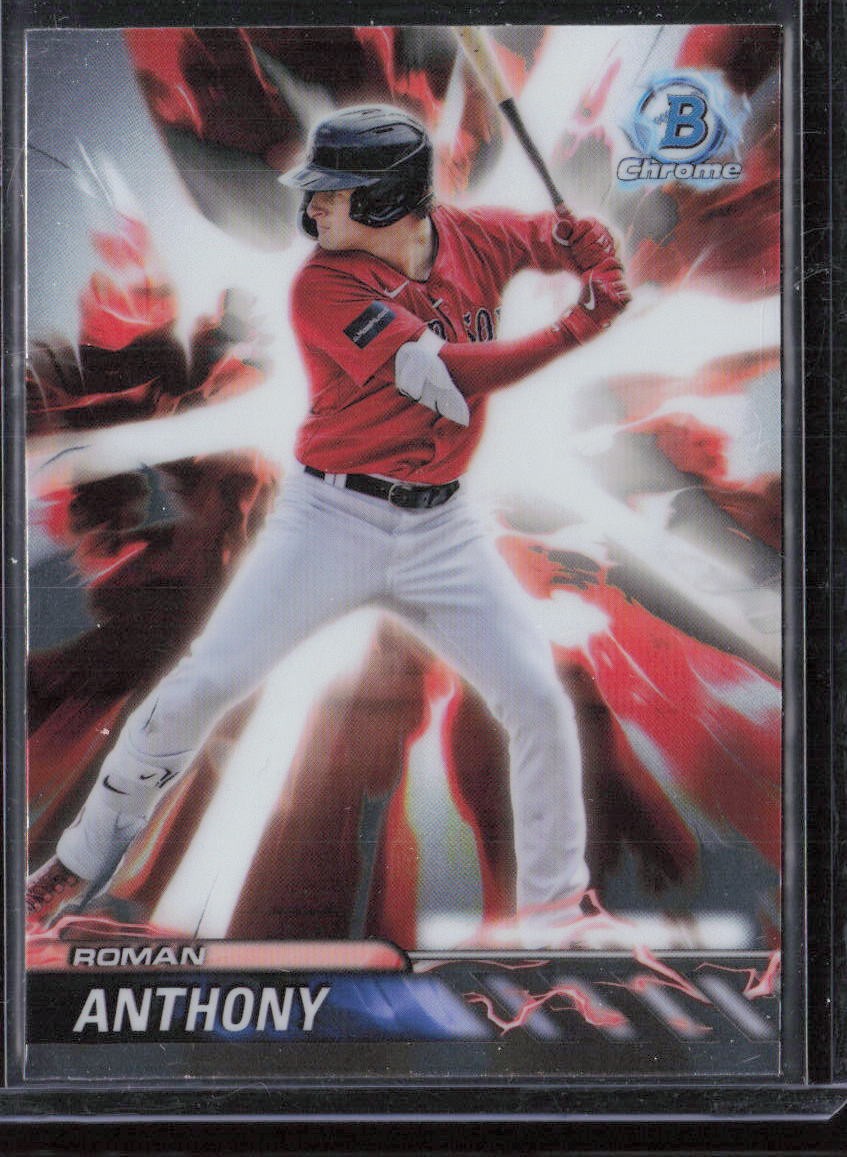 2024 Bowman Chrome #PP-18 Roman Anthony Plasma Power