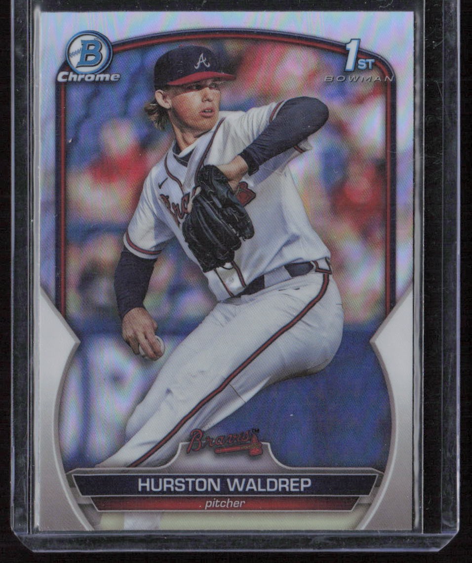 2023 Bowman Chrome #BDC-114 Hurston Waldrep Refractor