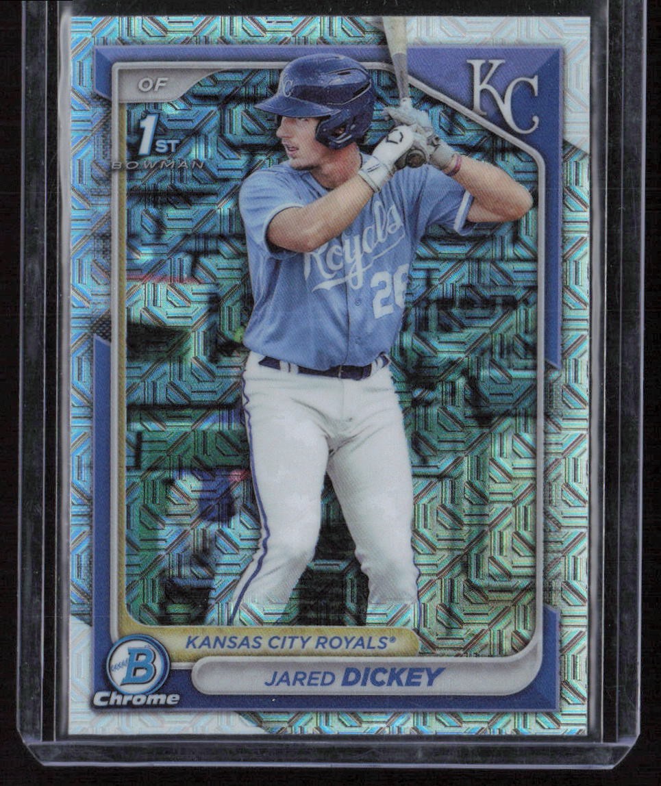2023 Bowman Chrome #BCP-19 Jared Dickey Parallel
