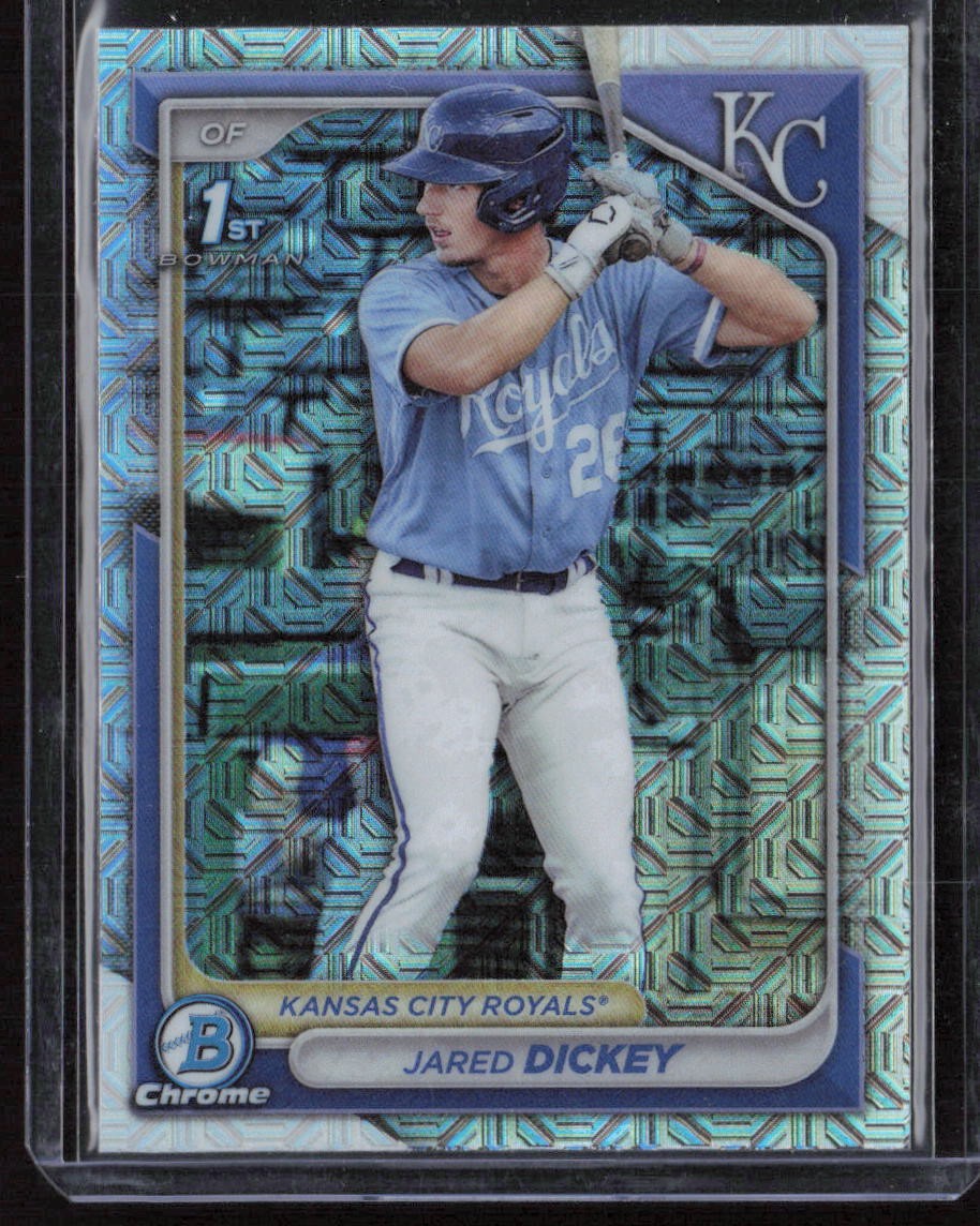2023 Bowman Chrome #BCP-19 Jared Dickey Parallel