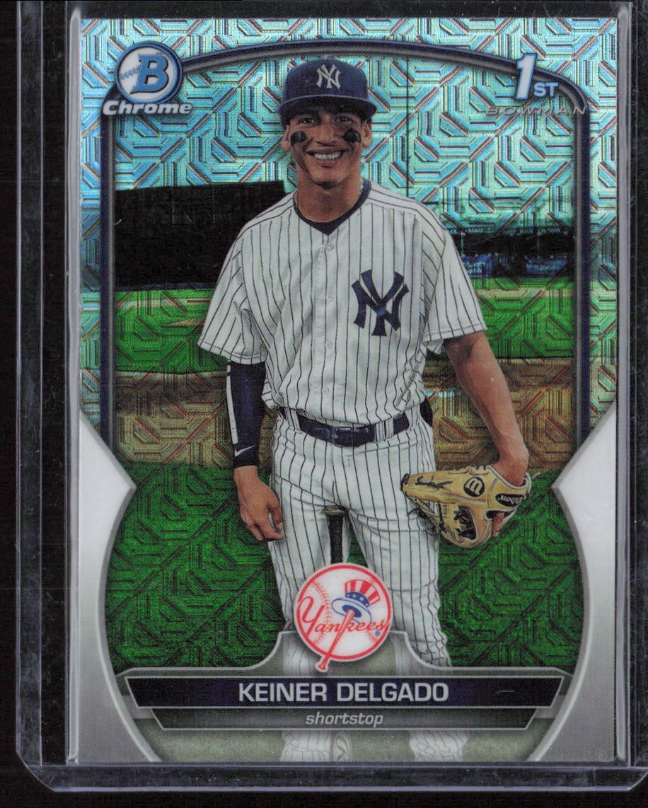 2023 Bowman Chrome #BCP-191 Keiner Delgado