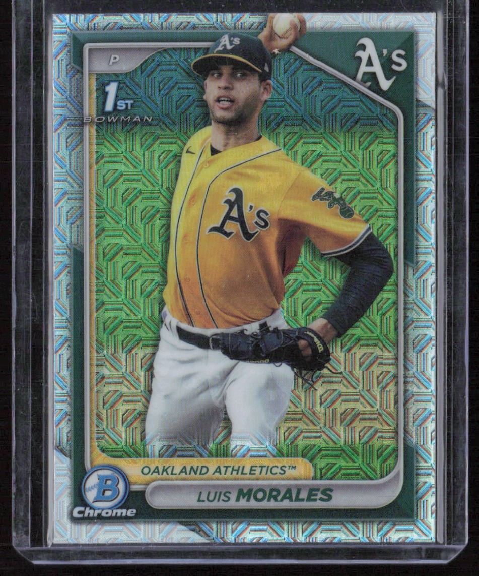 2024 Bowman Chrome #BCP-157 Luis Morales Mojo Refractor