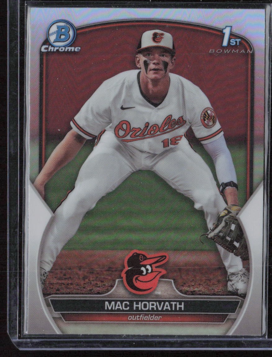 2023 Bowman Chrome #BDC-90 Mac Horvath Refractor