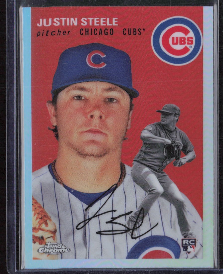 2023 Topps Chrome Anniversary #148 Justin Steele Refractor