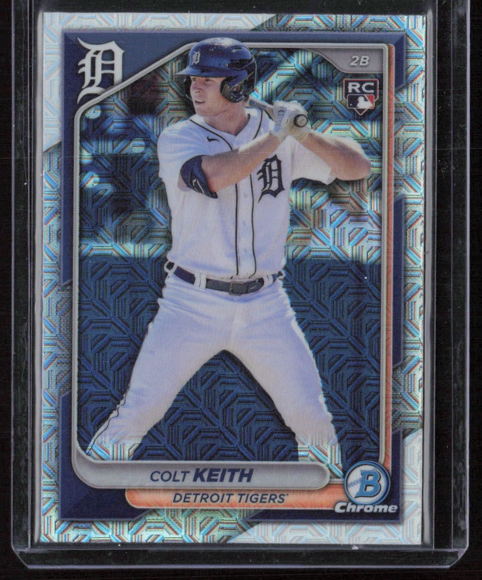 2024 Bowman Chrome #34 Colt Keith Mojo Refractor