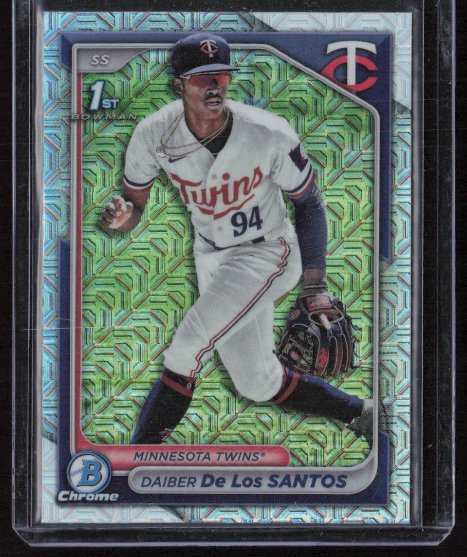 2024 Bowman Chrome #BCP-185 Daiber De Los Santos Mojo Refractor