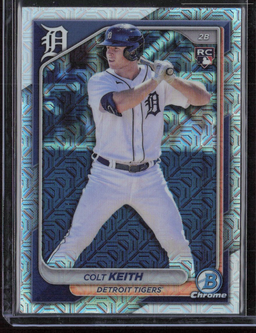2024 Bowman Chrome #34 Colt Keith Mojo Refractor