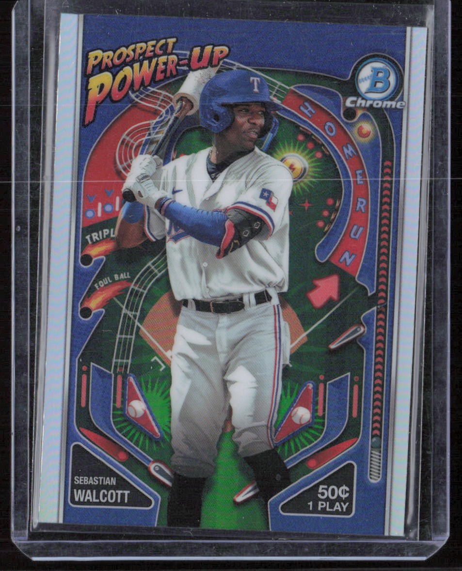 2024 Bowman Chrome Prospect Power-Up PP-20 Sebastian Walcott