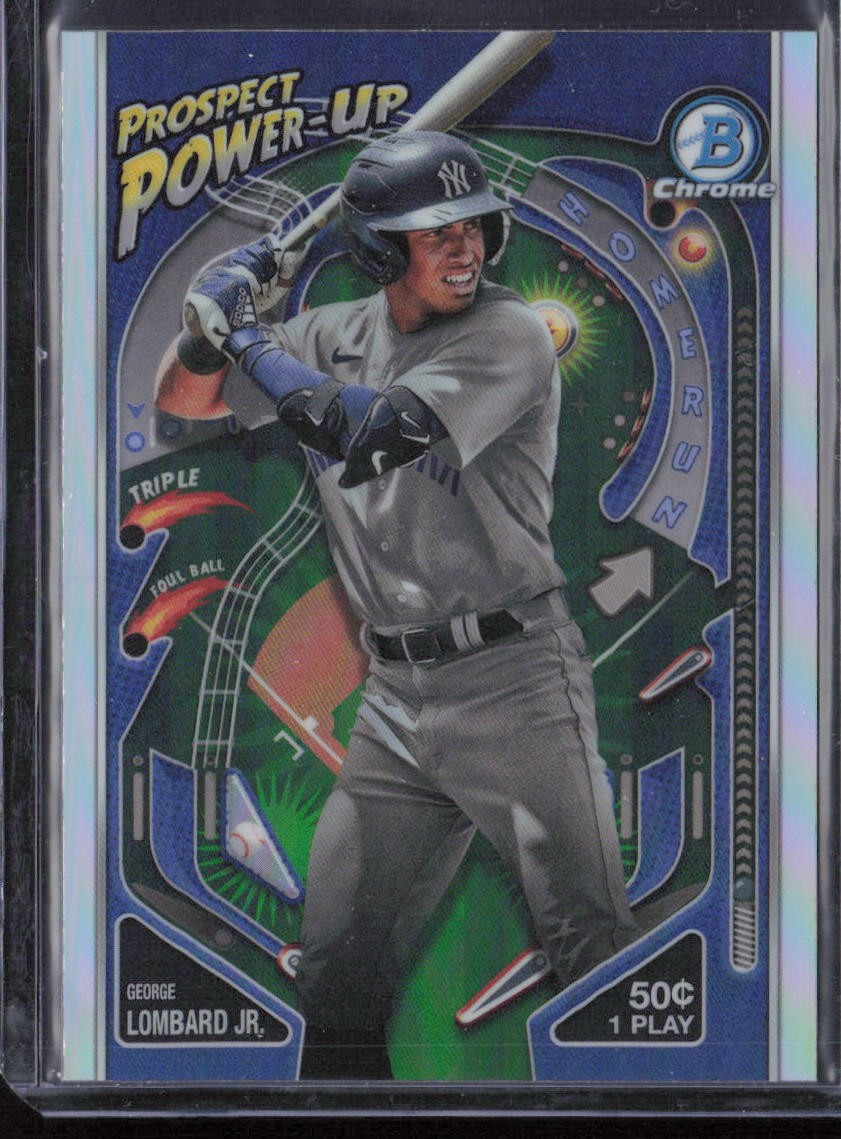 2024 Bowman Chrome Prospect Power-Up #PP-17 George Lombard Jr.