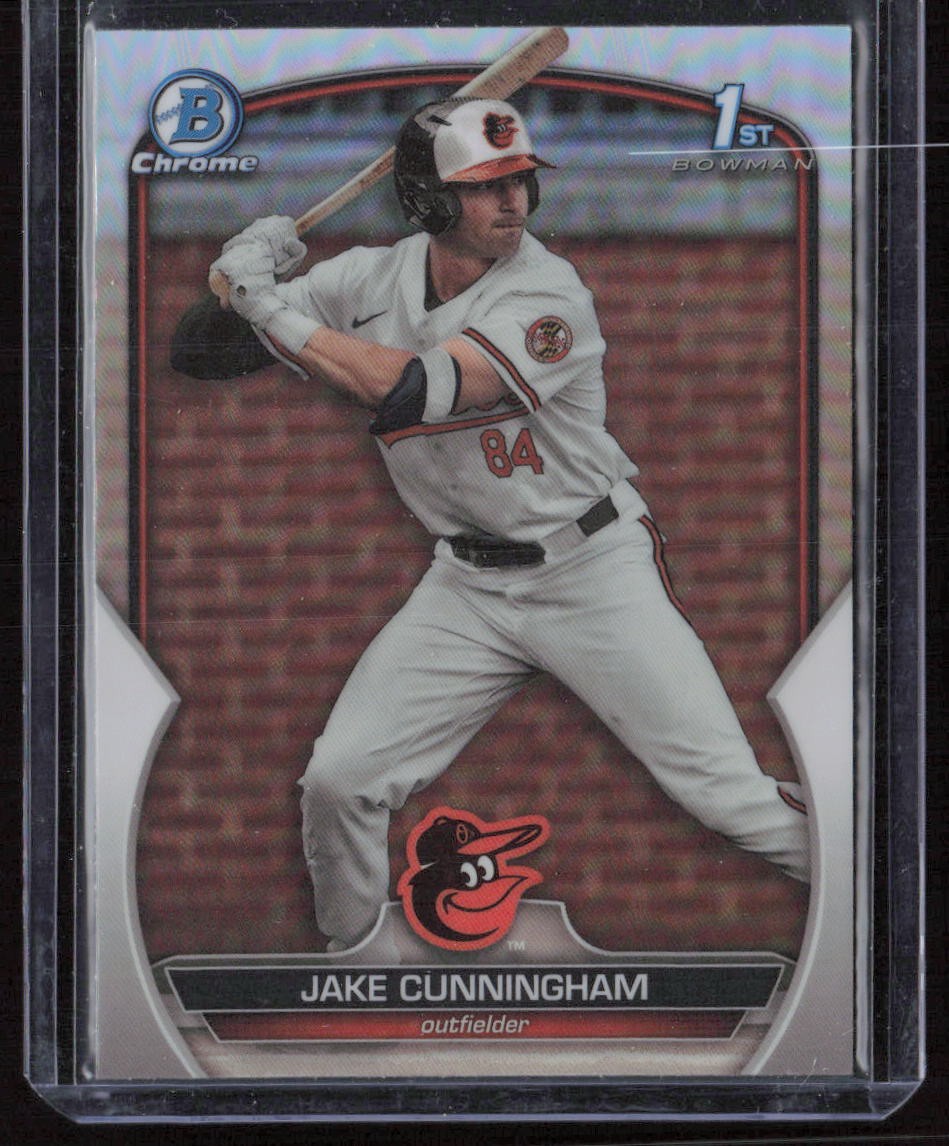 2023 Bowman Chrome #BDC-198 Jake Cunningham Refractor