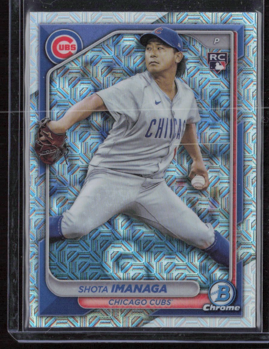 2024 Bowman Chrome #41 Shota Imanaga Mojo Refractor