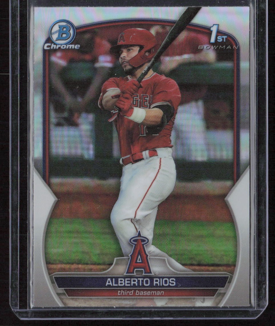2023 Bowman Chrome #BDC-188 Alberto Rios Refractor