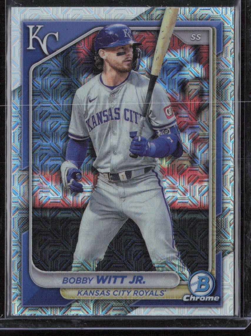 2024 Bowman Chrome #1 Bobby Witt Jr. Mojo Refractor