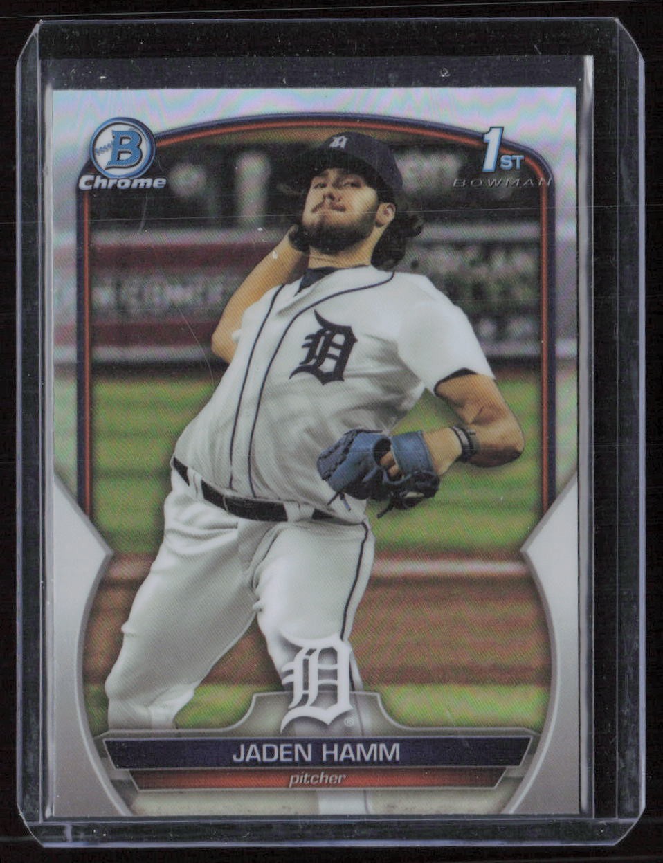2023 Bowman Chrome #BDC-154 Jaden Hamm Refractor
