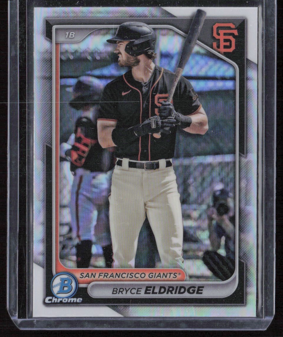 2024 Bowman Chrome #BDC-48 Bryce Eldridge Refractor