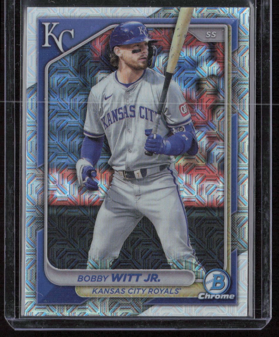 2024 Bowman Chrome #1 Bobby Witt Jr. Mojo Refractor