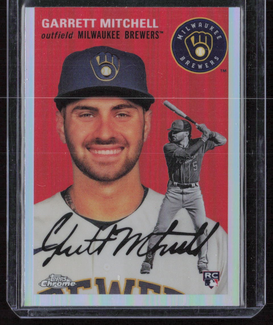 2023 Topps Chrome Anniversary #4 Garrett Mitchell Refractor