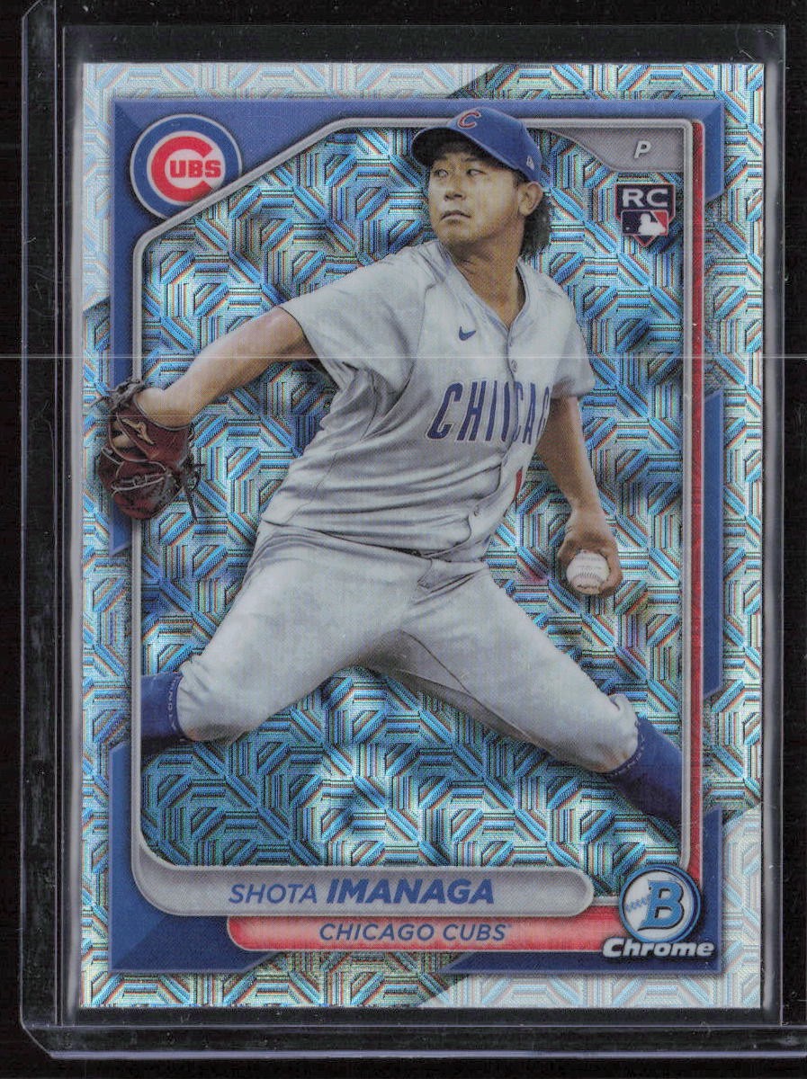 2024 Bowman Chrome #41 Shota Imanaga Mojo Refractor