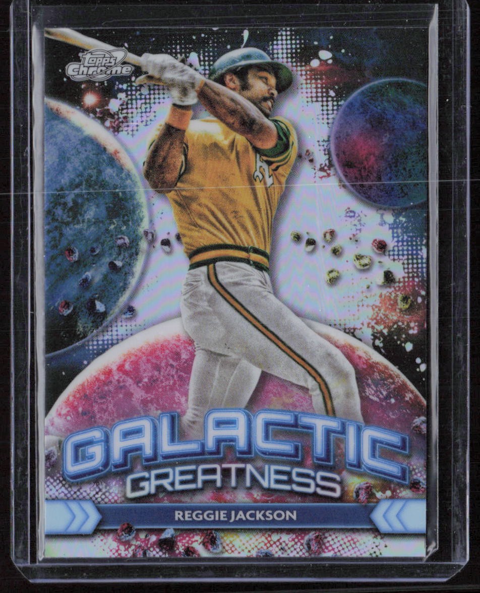 2024 Topps Cosmic Chrome Galactic Greatness #GG-8 Reggie Jackson