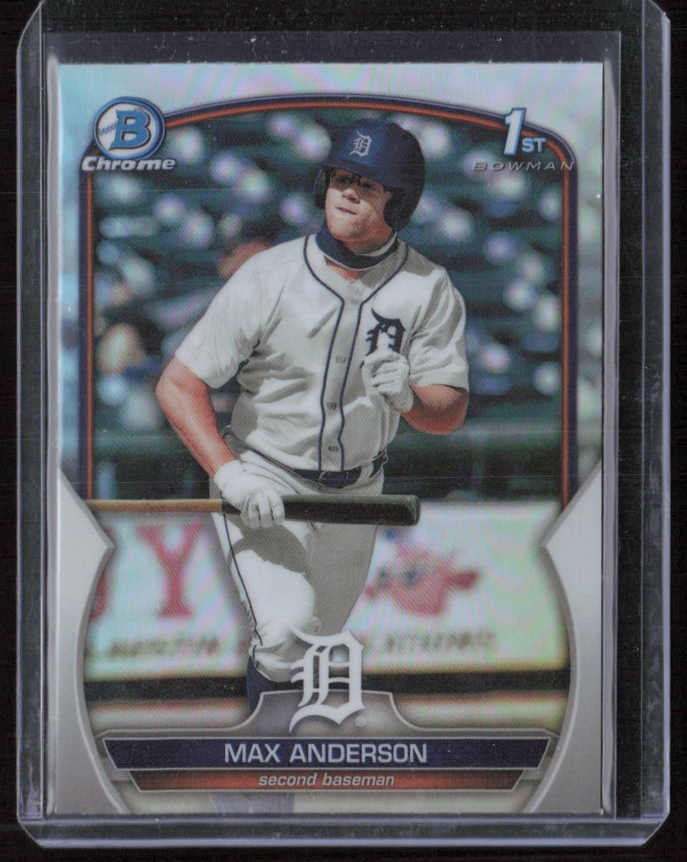 2023 Bowman Chrome #BDC-144 Max Anderson Refractor