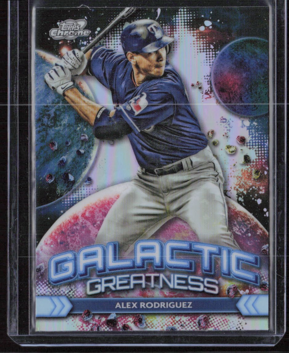 2024 Topps Cosmic Chrome Galactic Greatness #GG-2 Alex Rodriguez