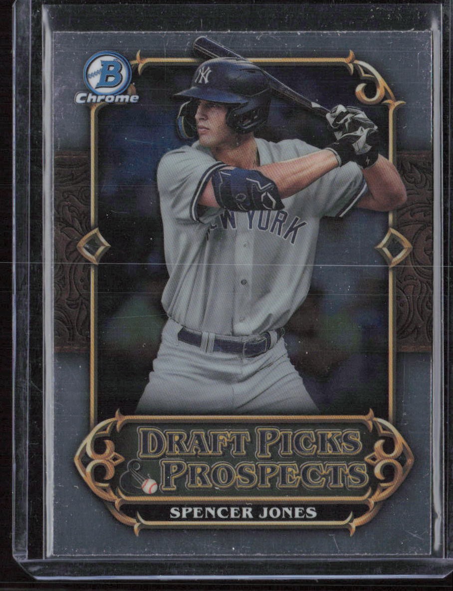 2023 Bowman Chrome Draft Picks & Prospects #DPP-19 Spencer Jones