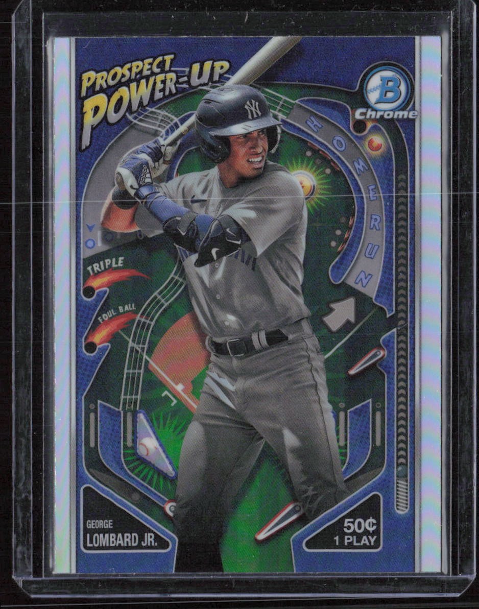 2024 Bowman Chrome Prospect Power-Up PP-17 George Lombard Jr.
