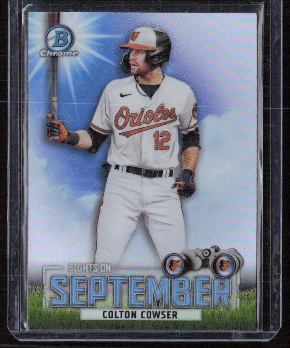 2023 Bowman Chrome #SOS-3 Colton Cowser Sights on September