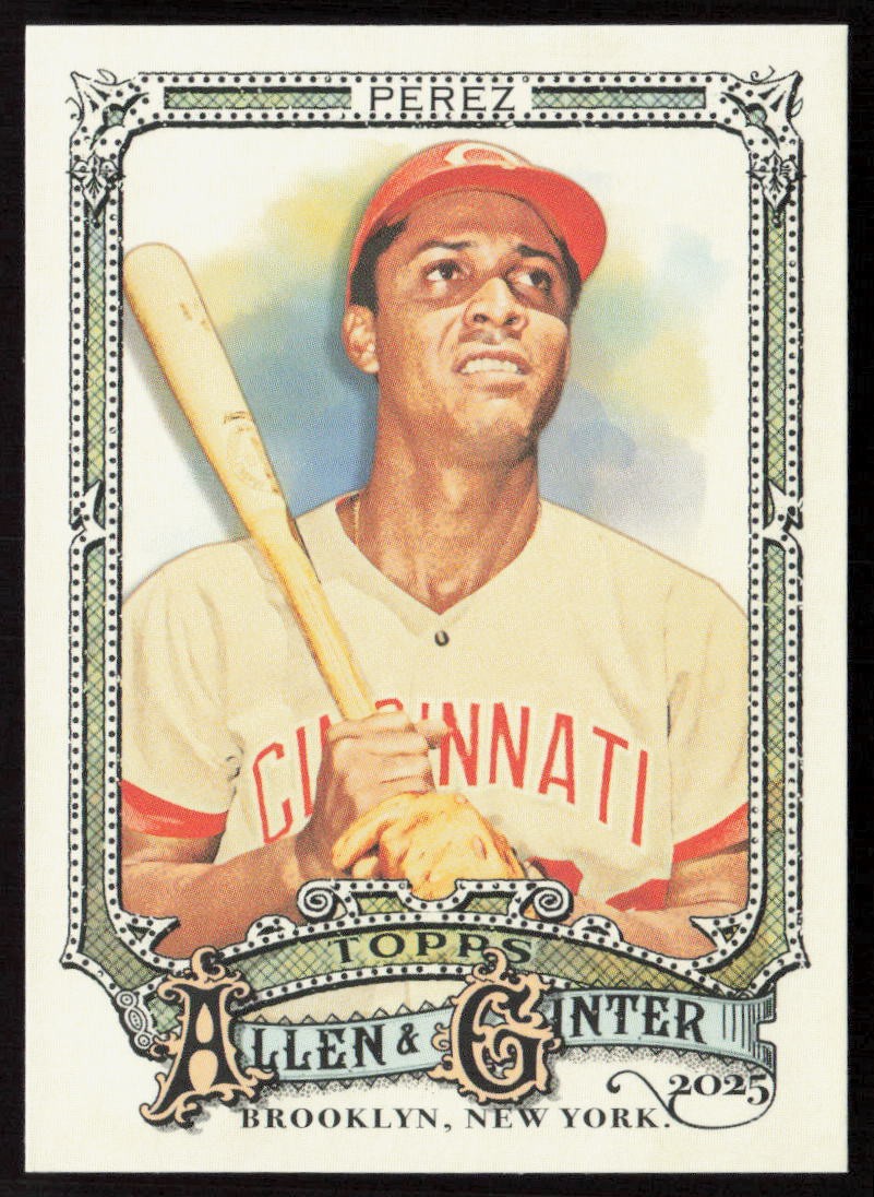 2025 Topps Allen & Ginter #314 Tony Perez