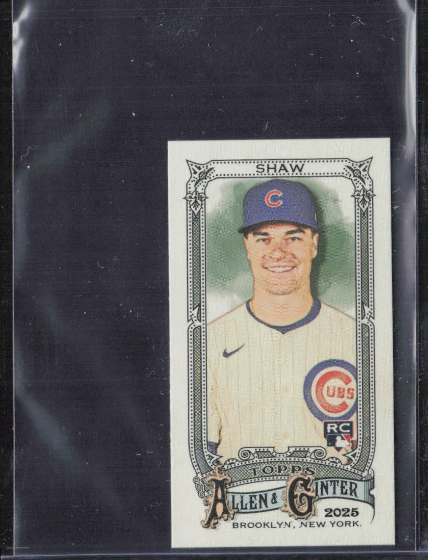 2025 Topps Allen & Ginter #143 Matt Shaw Mini