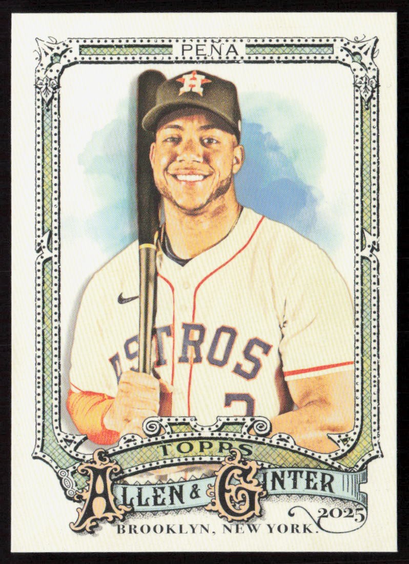 2025 Topps Allen & Ginter #50 Jeremy Peña