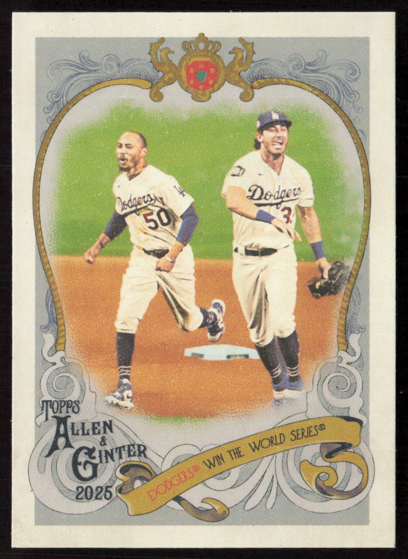 2025 Topps Allen & Ginter #SV-29 Mookie Betts Sweet Victory