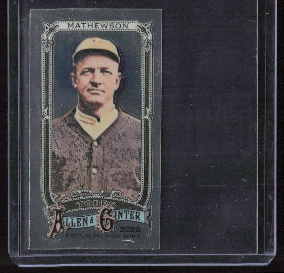 2023 Topps Allen & Ginter #7 Christy Mathewson Mini