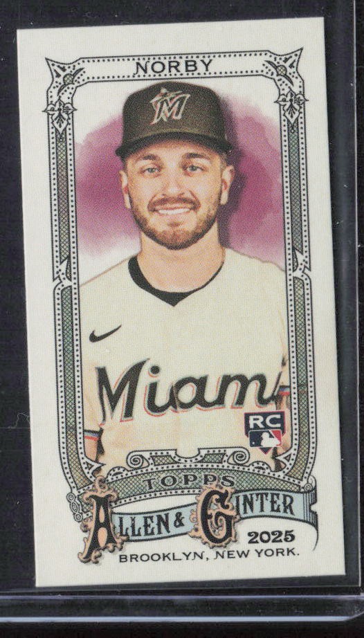 2025 Topps Allen & Ginter #98 Connor Norby Mini