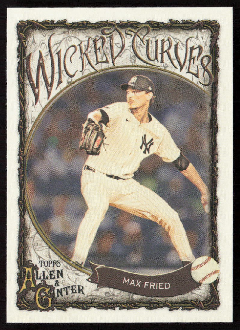 2025 Topps Allen & Ginter #WC-9 Max Fried Wicked Curves