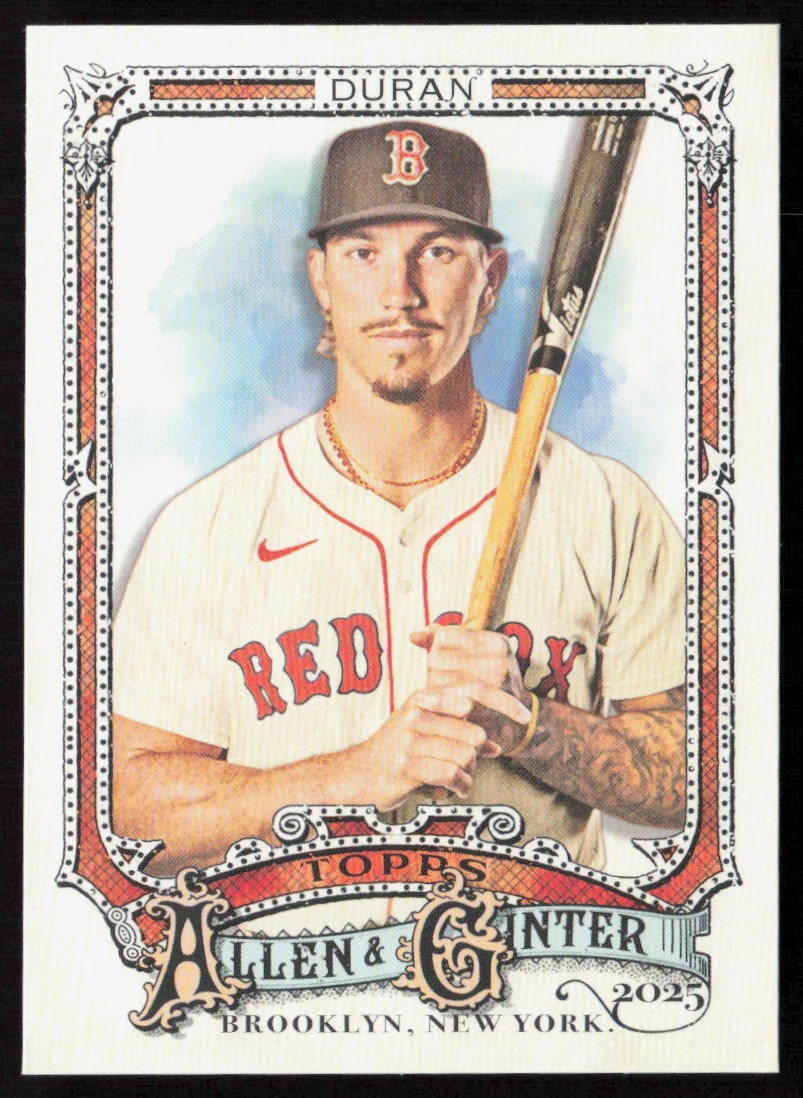 2025 Topps Allen & Ginter #154 Jarren Duran