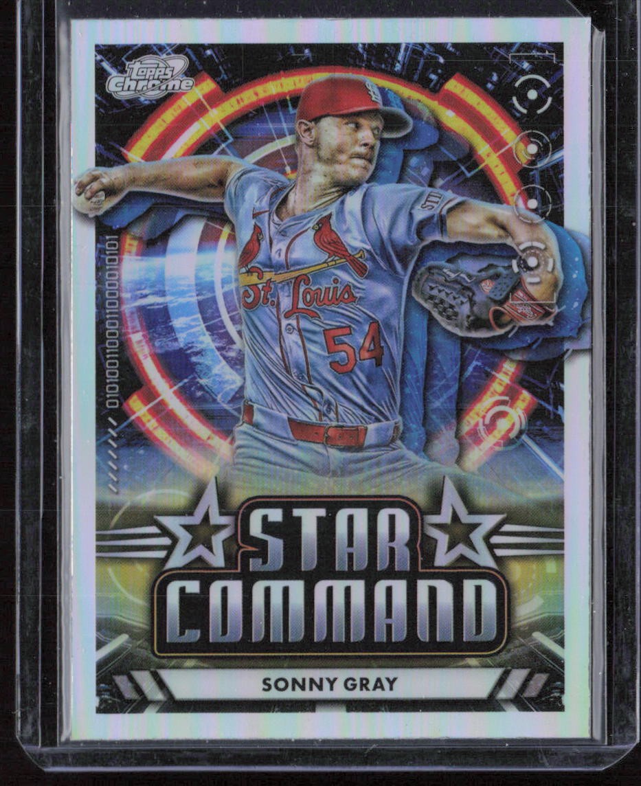 2024 Topps Chrome Cosmic Star Command #SC-12 Sonny Gray